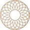 Ekena Millwork Cannes Wood Fretwork Pierced Ceiling Medallion, Alder, 20"OD x 6 7/8"ID x 3/8"T CMWP20X20X0375CNAL - alternate 4